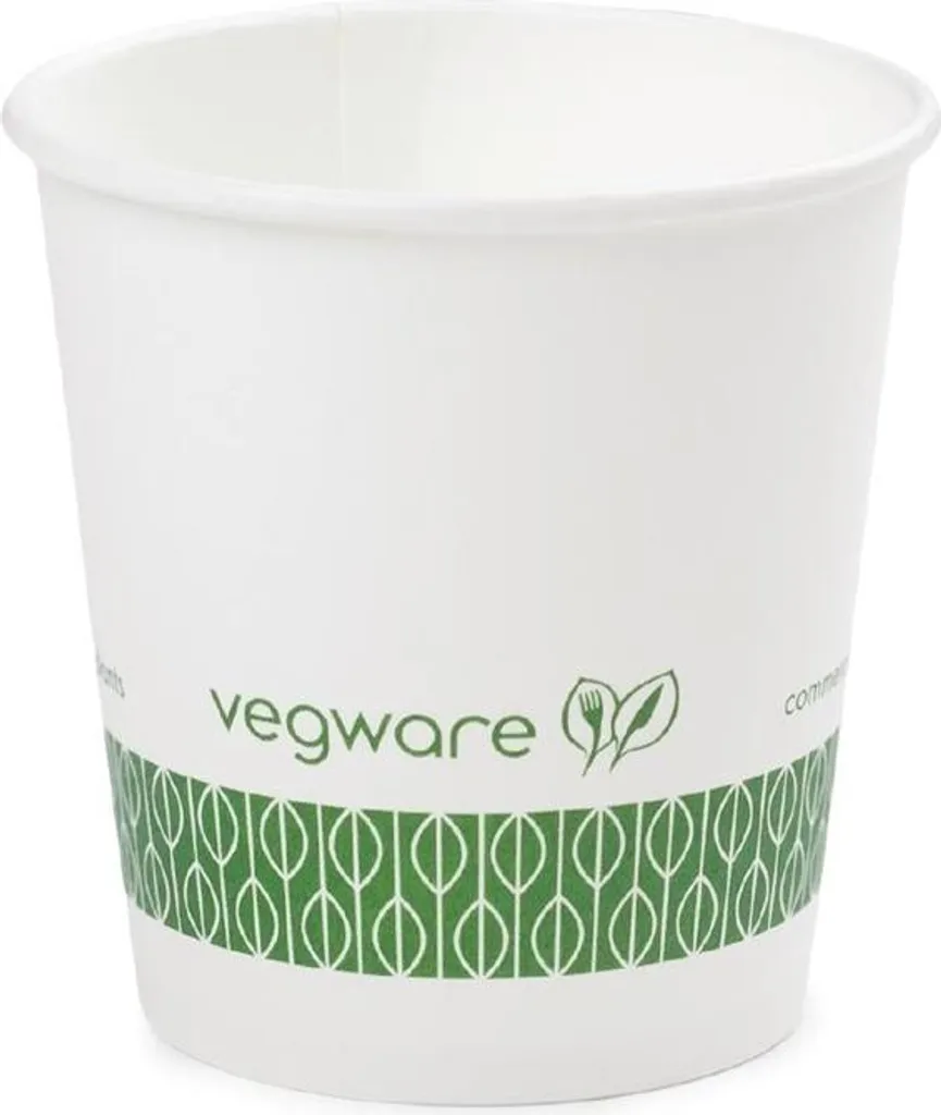 Tasses à expresso compostables Vegware 114 ml - Lot de gobelets bio