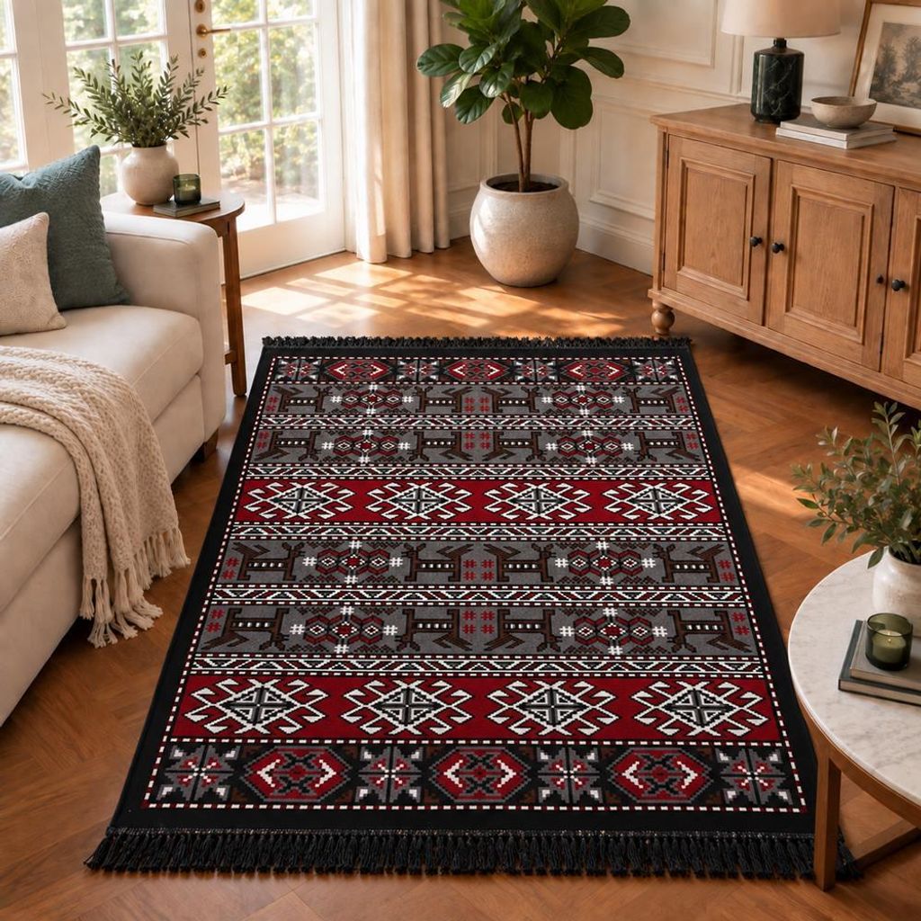 Alfombra BiggHome – 80x150 cm, lavable a máquina, duradera, Imagen del producto 