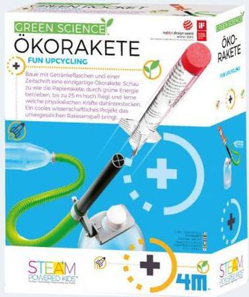 Green Science Ökorakete Experimentierkasten