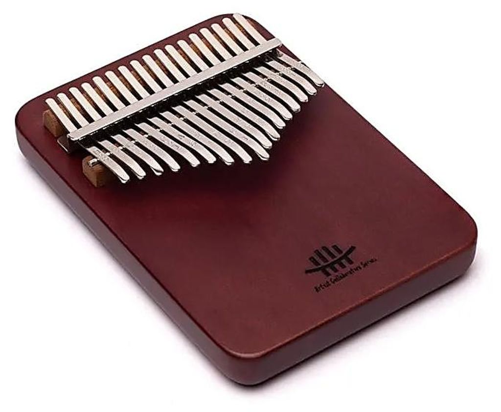 Hluru Kalimba 17 Tasten Purpleheart C-Dur – 18 x 12 x 2 cm