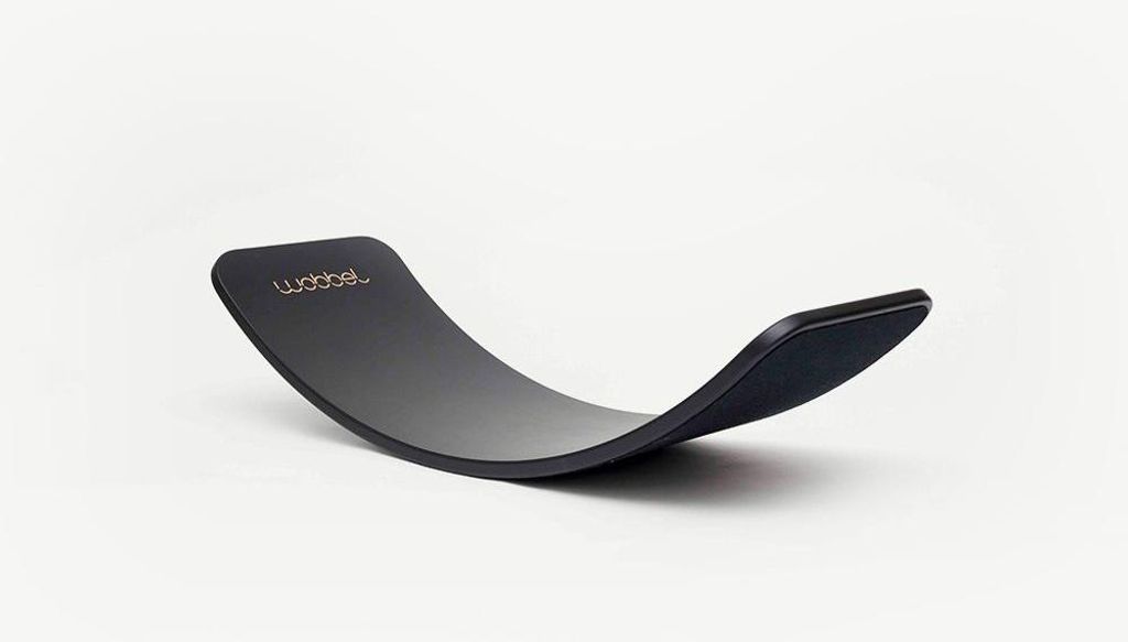 Wobbel Board Original - Limited Edition Black Wash, Filz schwarz