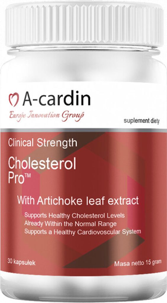 A-CARDIN 30 capsule Colesterolo, HDL, LDL, vene pulite Immagine del prodotto 