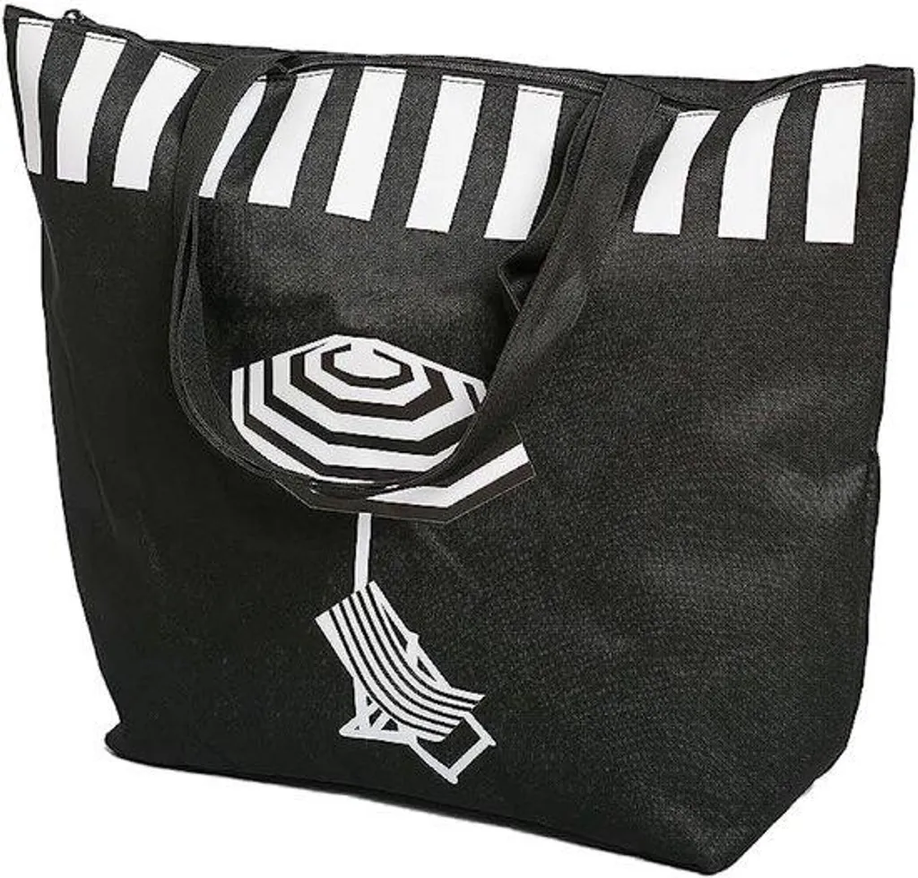 Sac de plage en nylon 50x38x16 cm - Sac à bandoulière robuste et léger