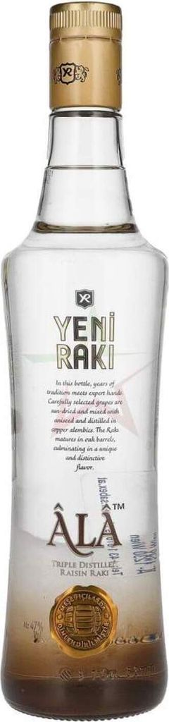 Yeni Raki Álá 47 %  0,70 Liter Produktbild 