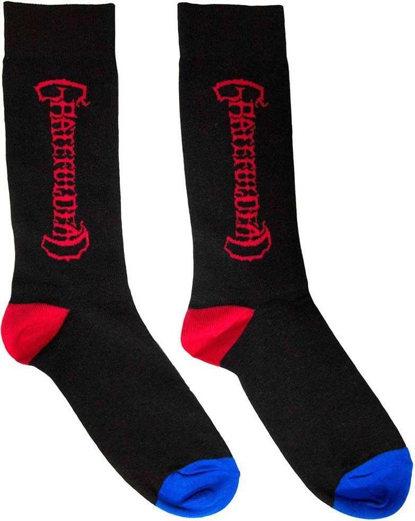 Grateful Dead - Socken für Herren/Damen Unisex RO11841 (39,5 EU - 45,5 EU) (Schwarz)