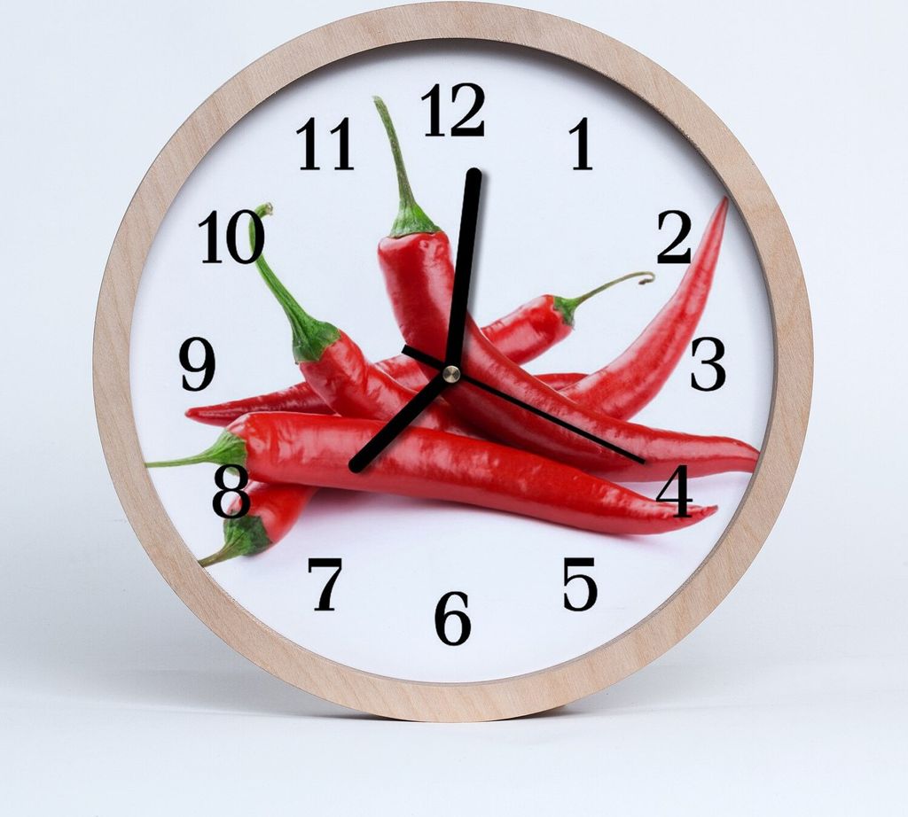 Holzuhr 30fi cm wanduhr - Chilli Küche