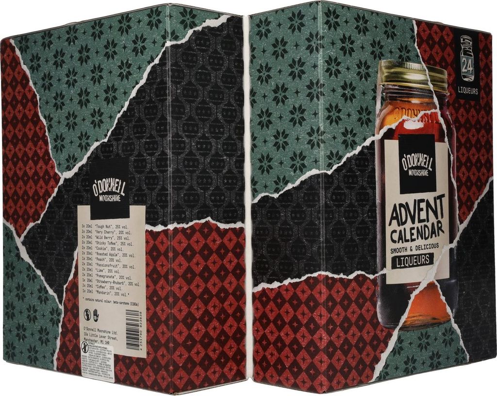 O'Donnell Moonshine Likör Adventskalender 21,5% Vol. Produktbild 