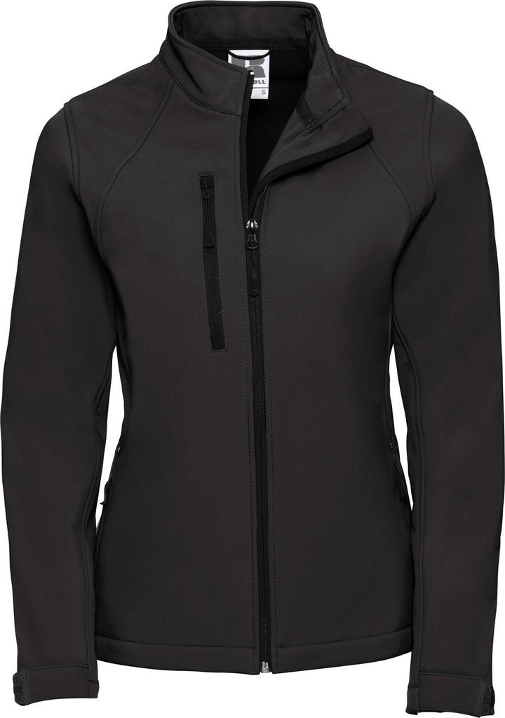 Russell - Softshelljacke für Damen PC6331 (M) (Schwarz)
