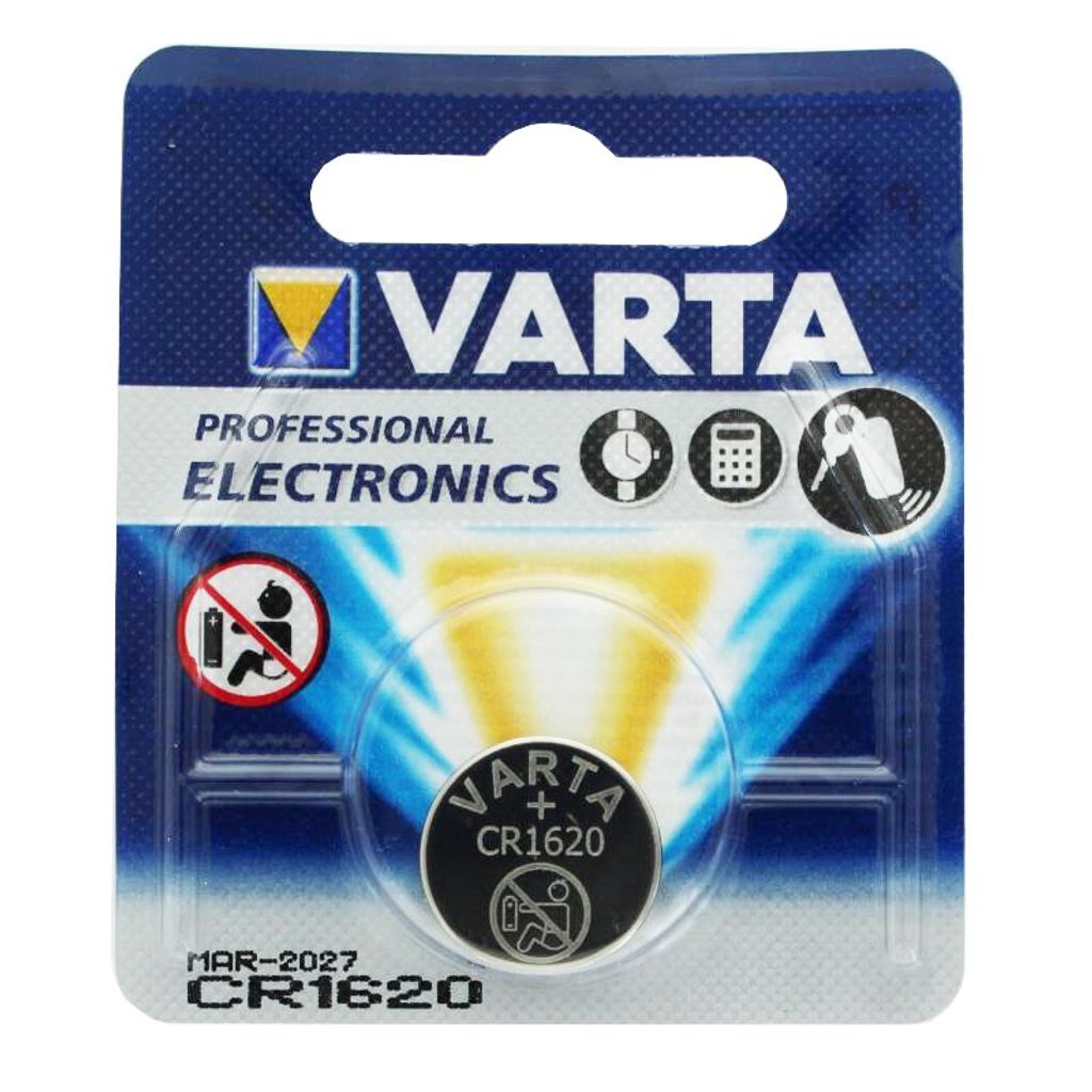 Knoflíkové batérie VARTA Electronics CR1620 Lithium Obrázok produktu 