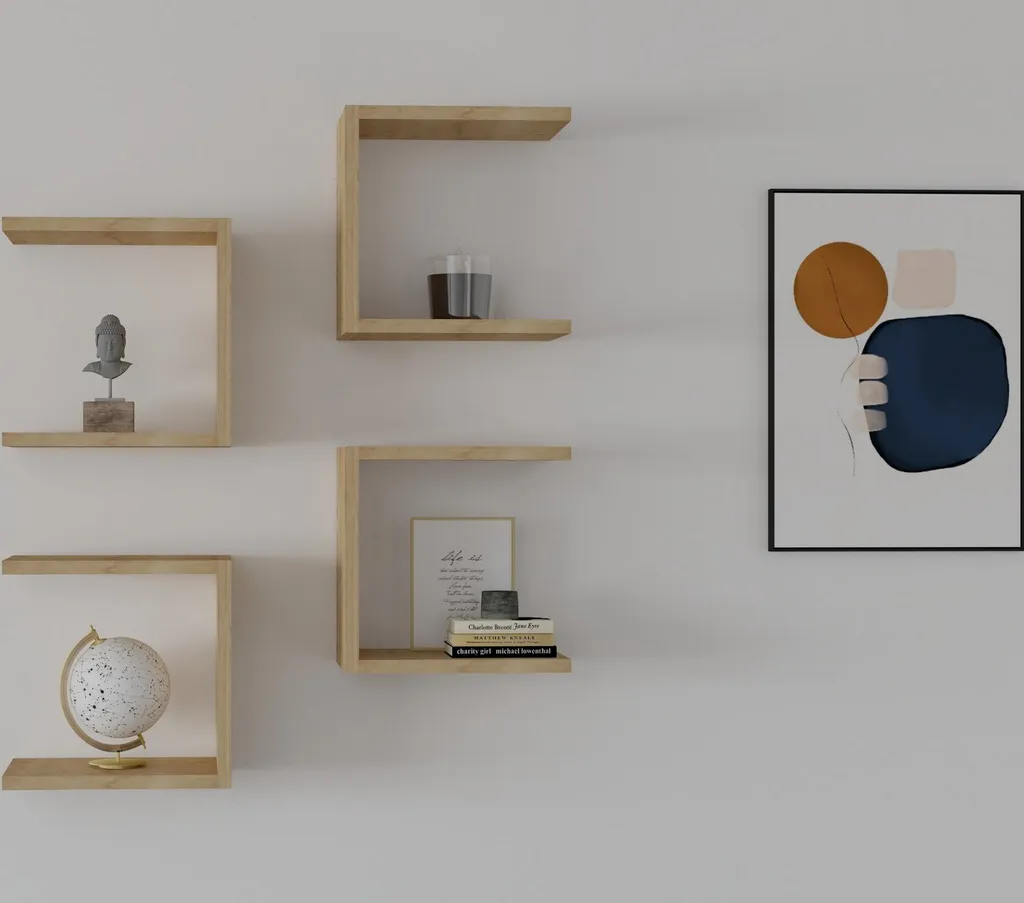 Organizza il tuo Spazio con Skye Decor | Mensola Saphireich 30x30
