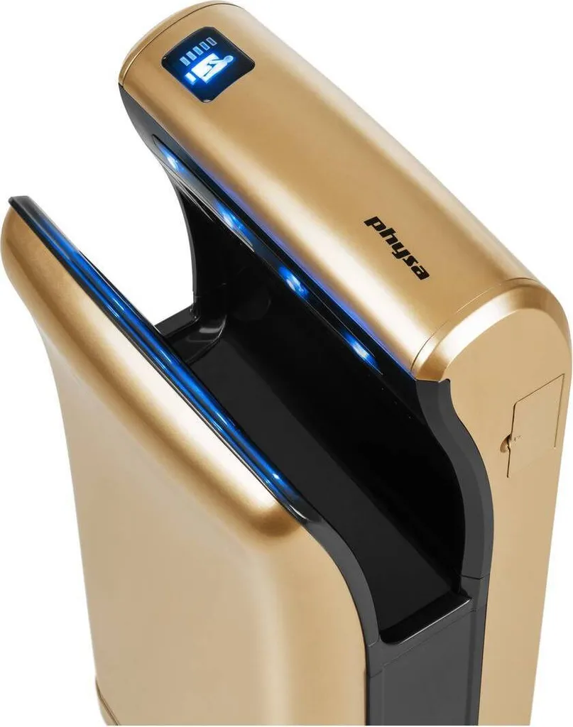 Physa Sèche-mains Automatique 1200 W Doré - Modèle Haute Performance - 4
