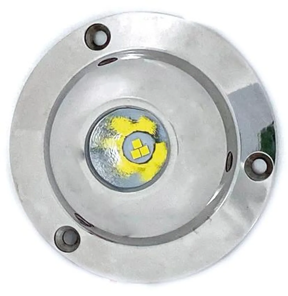 Évitez l'obscurité sous la coque : lampe LED bleue EYE 12/24V Osculati