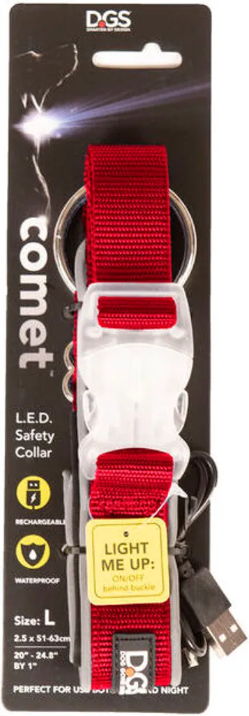 Recensione Collare Dog Gone Smart LED Rosso L - Outdoor e Avventura - 4