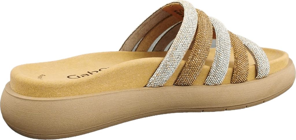 Gabor Klassische Pantoletten Damen 31373838333939 Gold 38 Produktbild 24