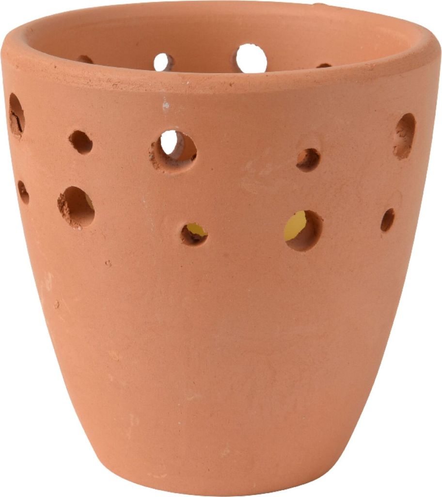 Citronella Kerze 6,5cm Outdoor Duftkerze im Terrakotta Topf Produktbild 