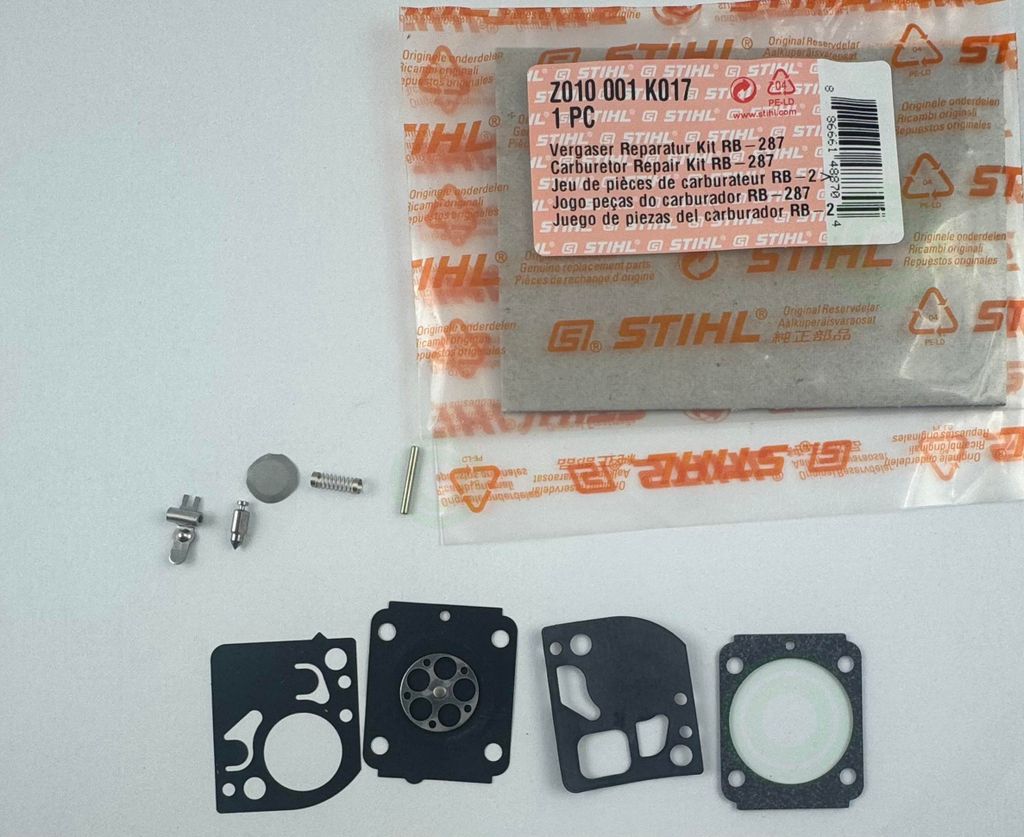 STIHL Vergaser Membran Satz RB-287 Z010001K017, FS89, 91, 111, HT103, 105