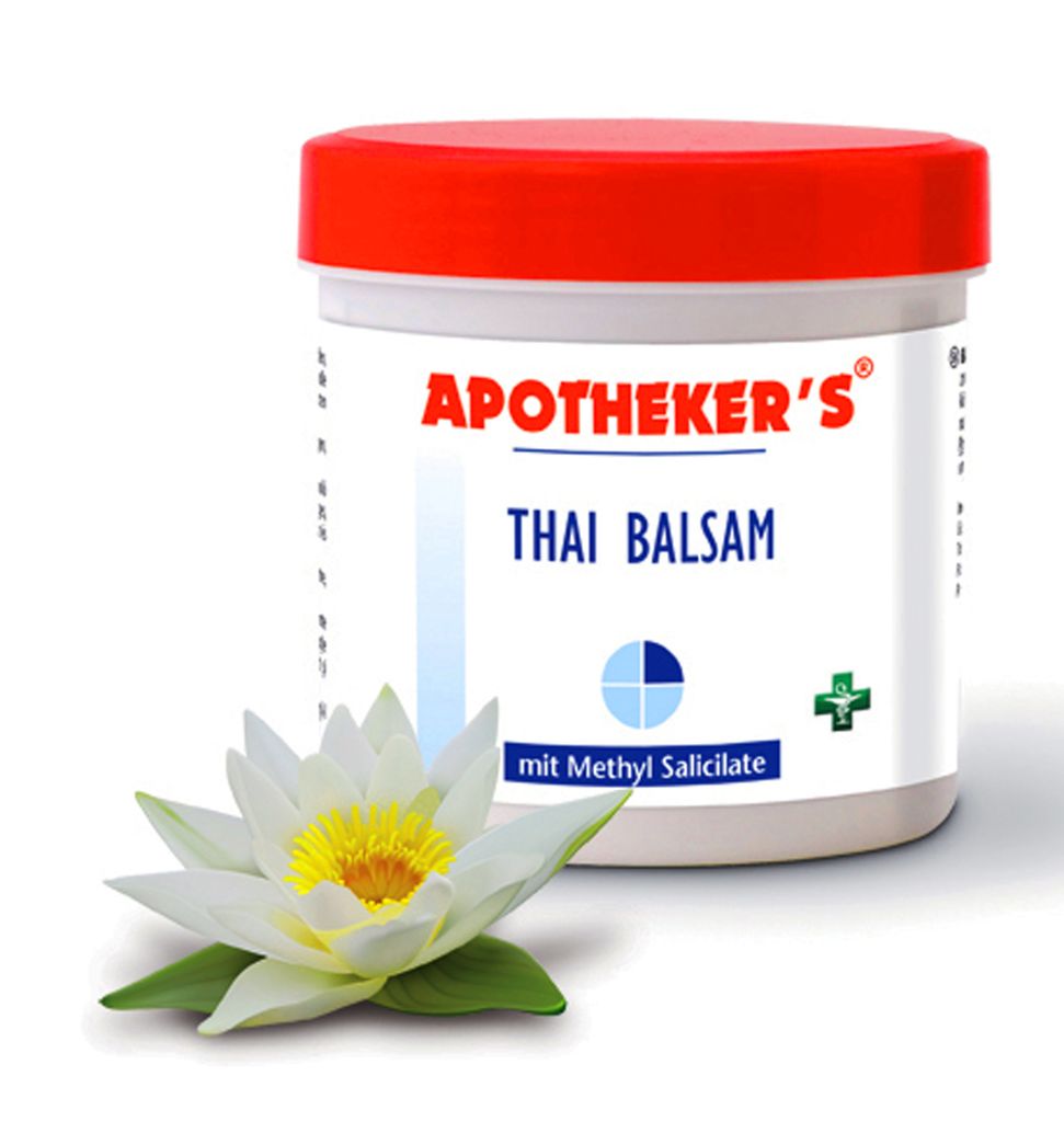 THAI BALSAM 250ml mit Methyl Salicilate APOTHEKER'S Massage Produktbild 