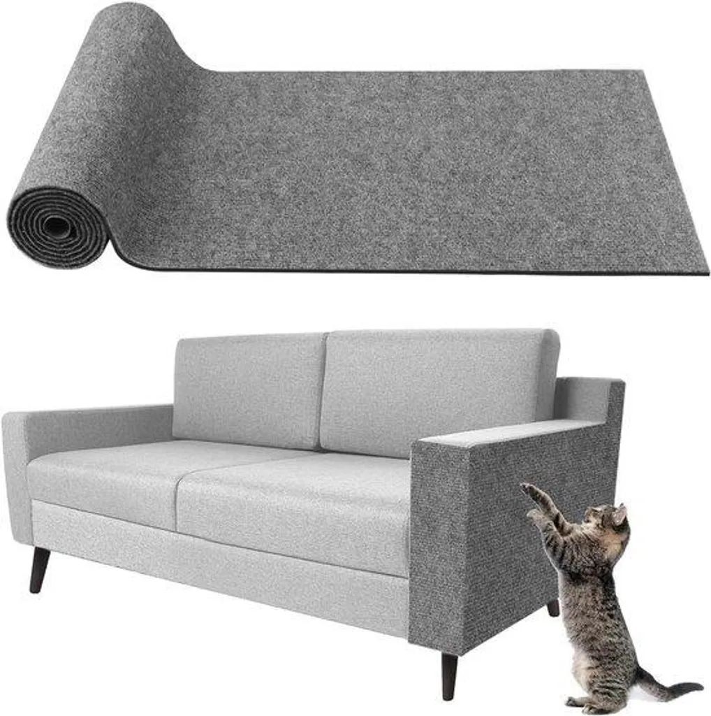 Stop griffures de chat ! Tapis adhésif 200x40cm protection meubles