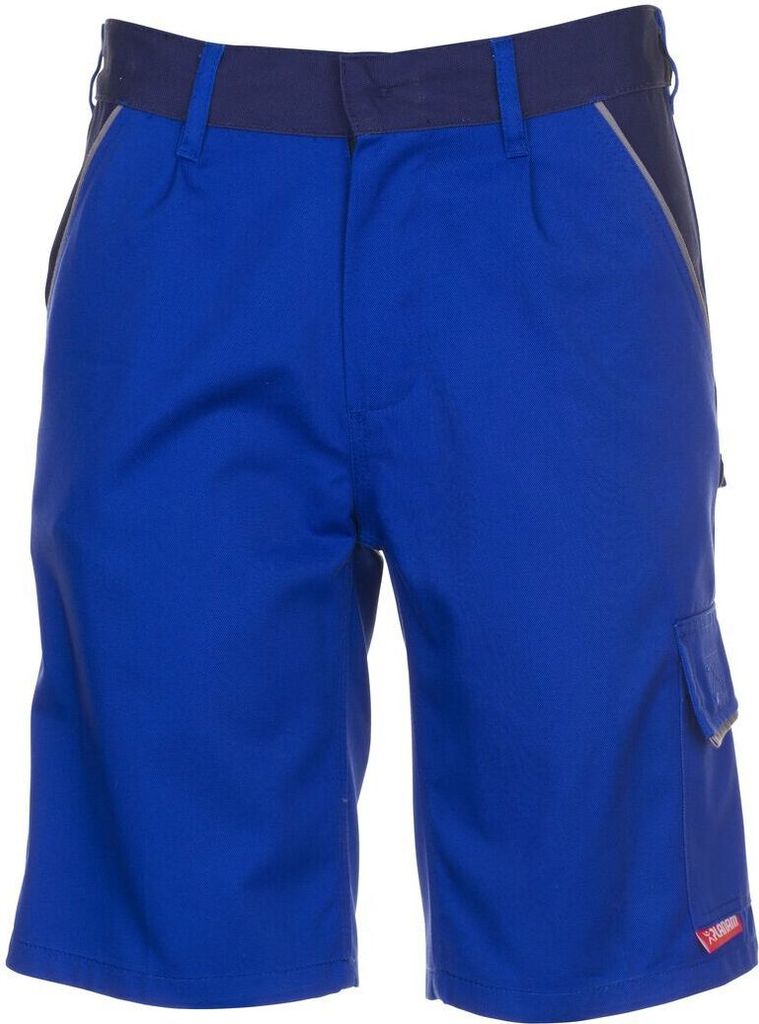 Planam Highline shorts, kleur: lichtblauw/marineblauw/zink, Productafbeelding 