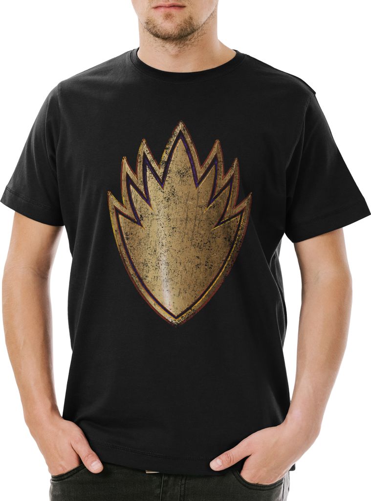 Urban Backwoods Vintage Ravagers Logo, Herren T-Shirt, Farbe: Schwarz, Größe: XS