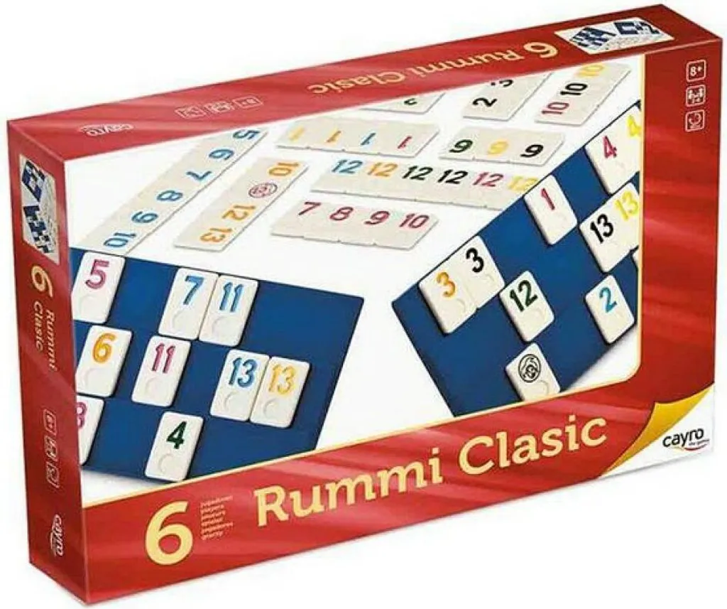 Rami Classic Cayro : Jeu de Table Durable avec Tuiles Indestructibles