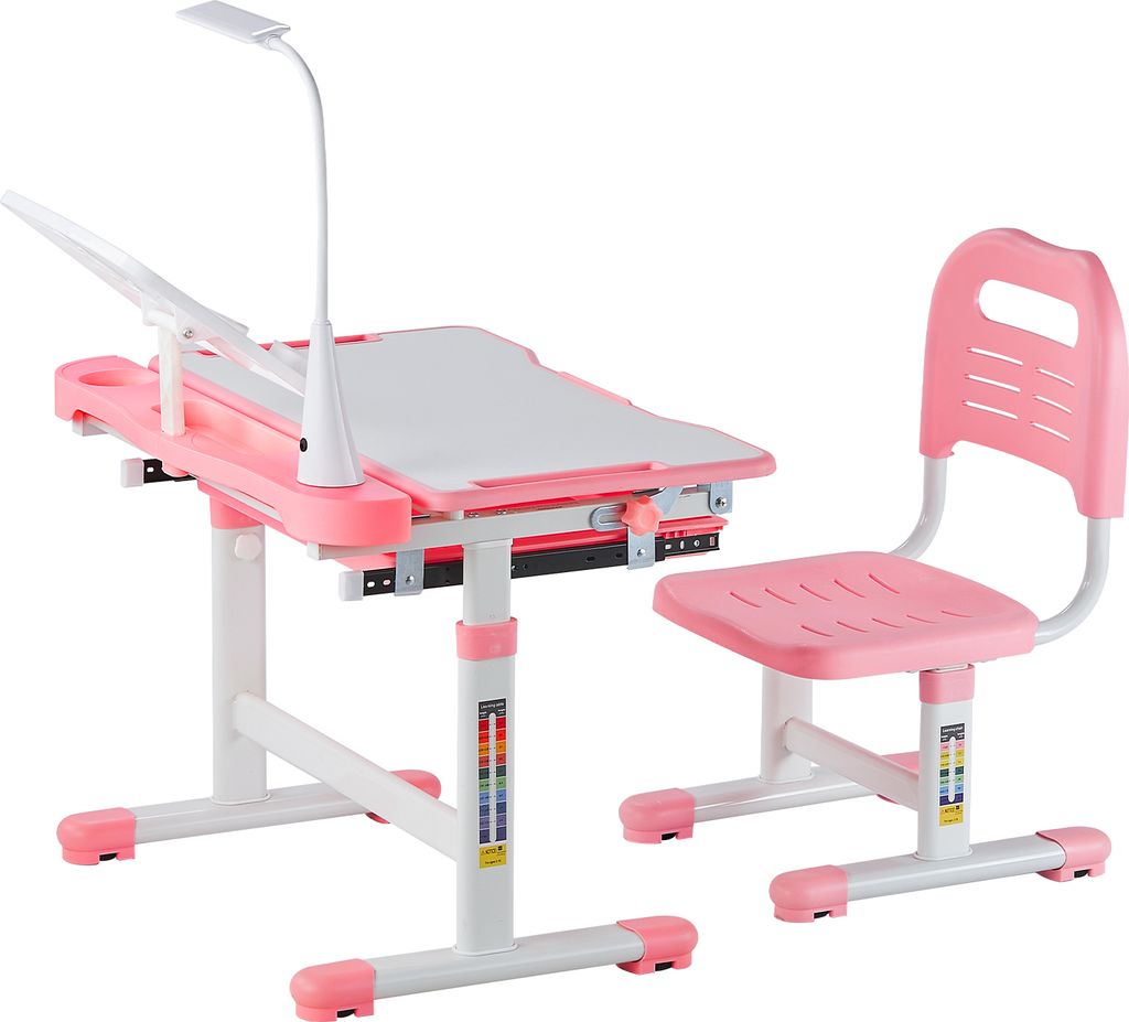 SucceBuy Set di scrivania e sedia per bambini regolabile Immagine del prodotto 