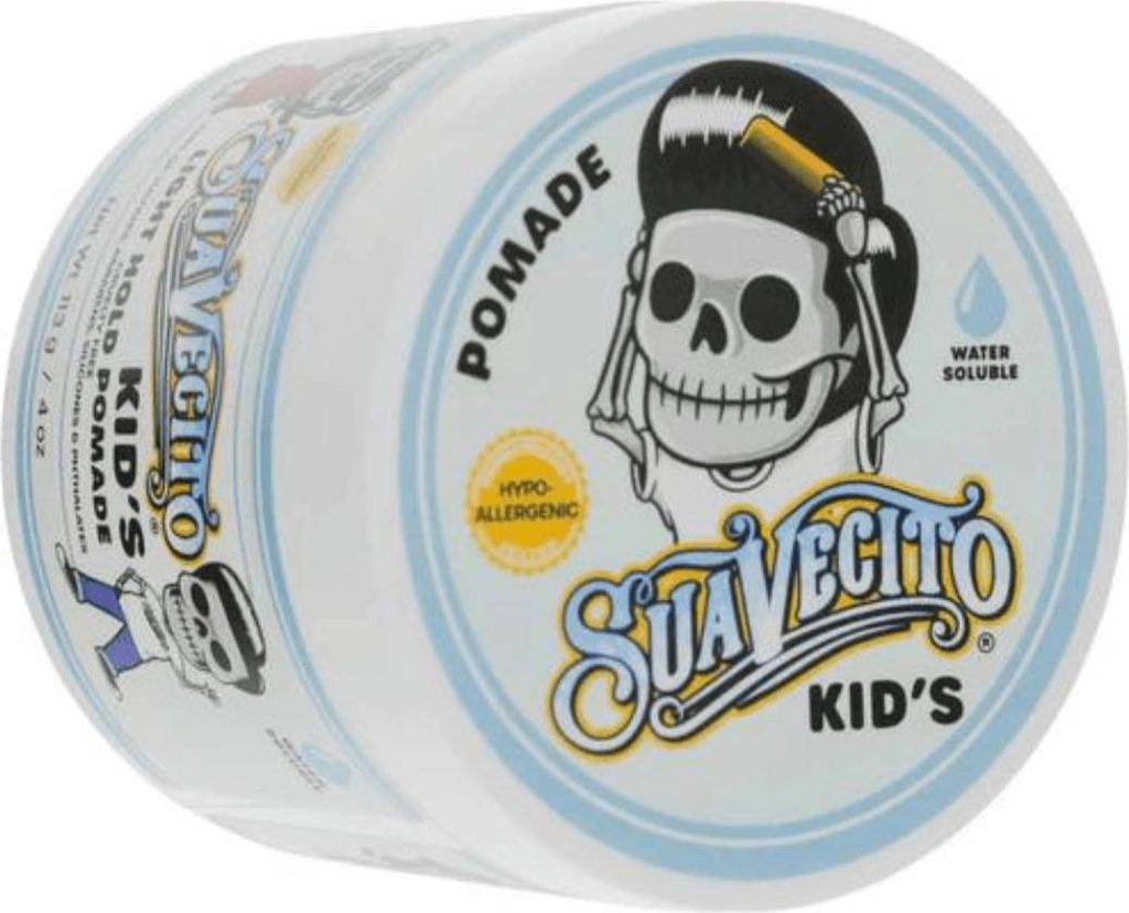 Suavecito – Light Hold Kid's Pomade – Hypoallergene Haarpomade für Kinder 113g