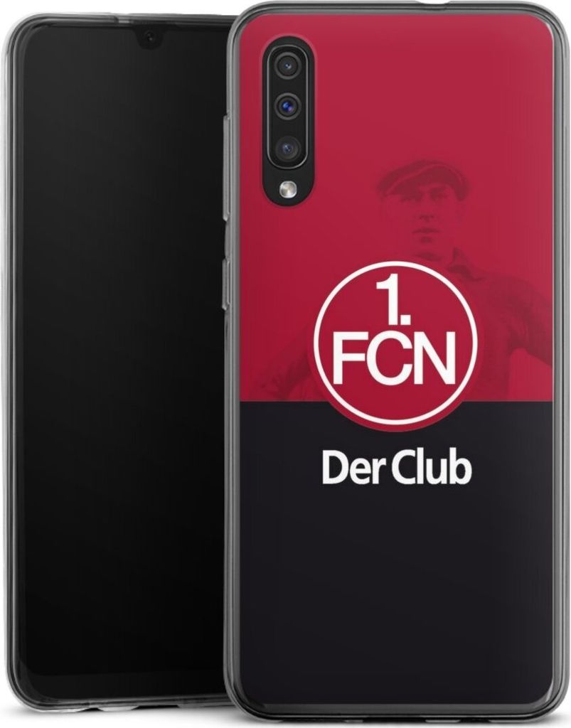 DeinDesign Handyhülle für Samsung Galaxy A30s Silikon Hülle Case Smartphone Schutzhülle 1. FC Nürnberg Der Club Offizielles Lizenzprodukt