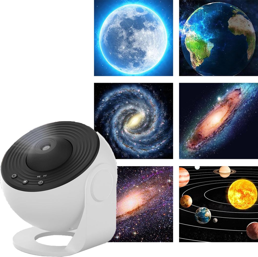 Galaxieprojektor 360° Drehbar Galaxy Sternenhimmel 13-in-1 Produktbild 