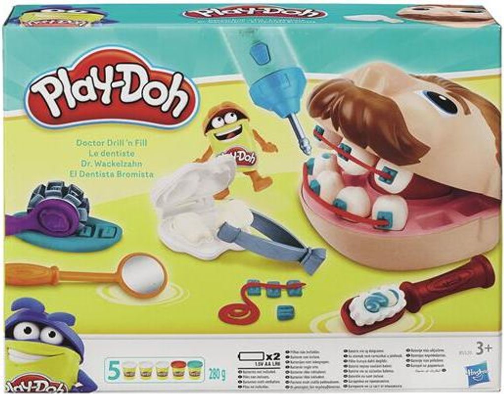 Play-Doh Dentysta, 3 lat(a), Kopolimer Zdjęcie produktu 
