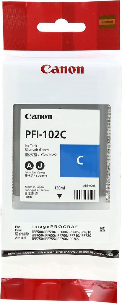 Canon 0896B001 - Encre Pfi-102 C Image du produit 