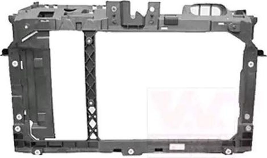 VAN WEZEL 1808668 Schlossträger Frontmaske für FORD Fiesta Mk6 Schrägheck (JA8, JR8) Frontverkleidung