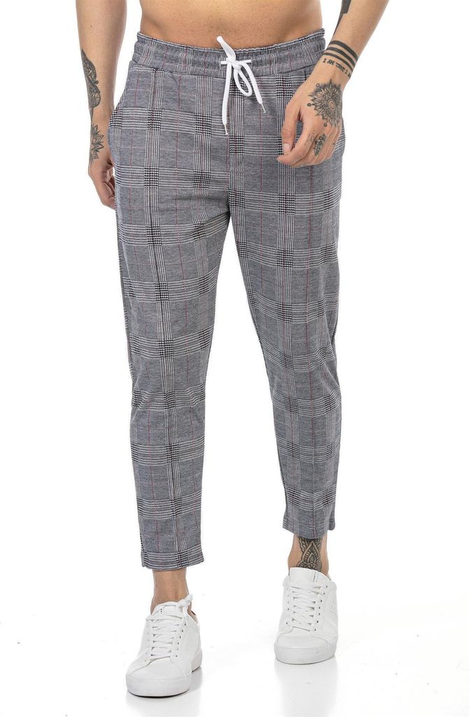 Red Bridge Hose Scacchi Jogg Pants Freizeithose Kariert