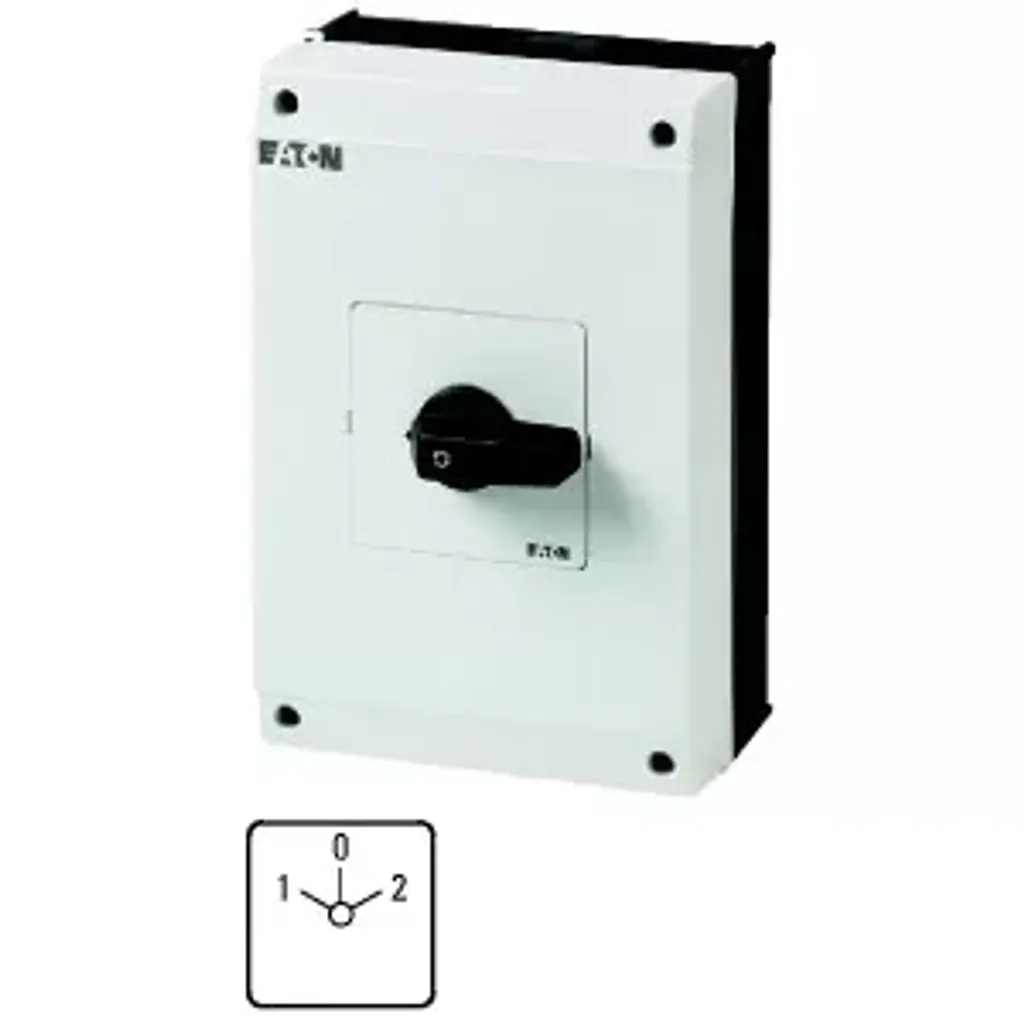 Interrupteur de commande 3 pôles Eaton T5B-3-8212/I4 avec boîtier I4