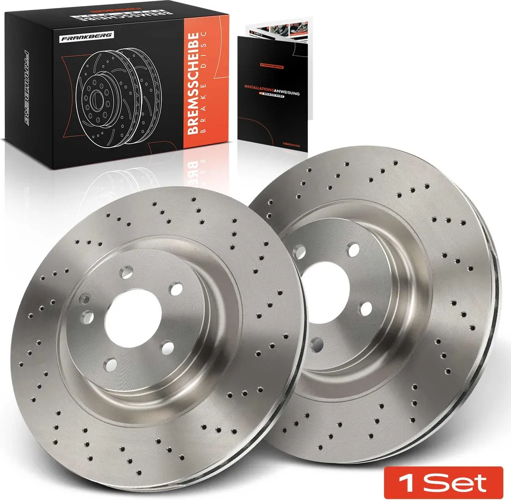 Supprimez les Vibrations au Freinage Mercedes W211 W221 Disques Avant