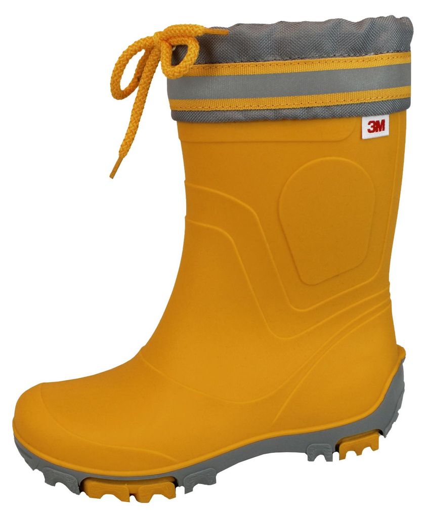 Bottes pour enfants Bente jaune/gris foncé taille 26/27 Image du produit 