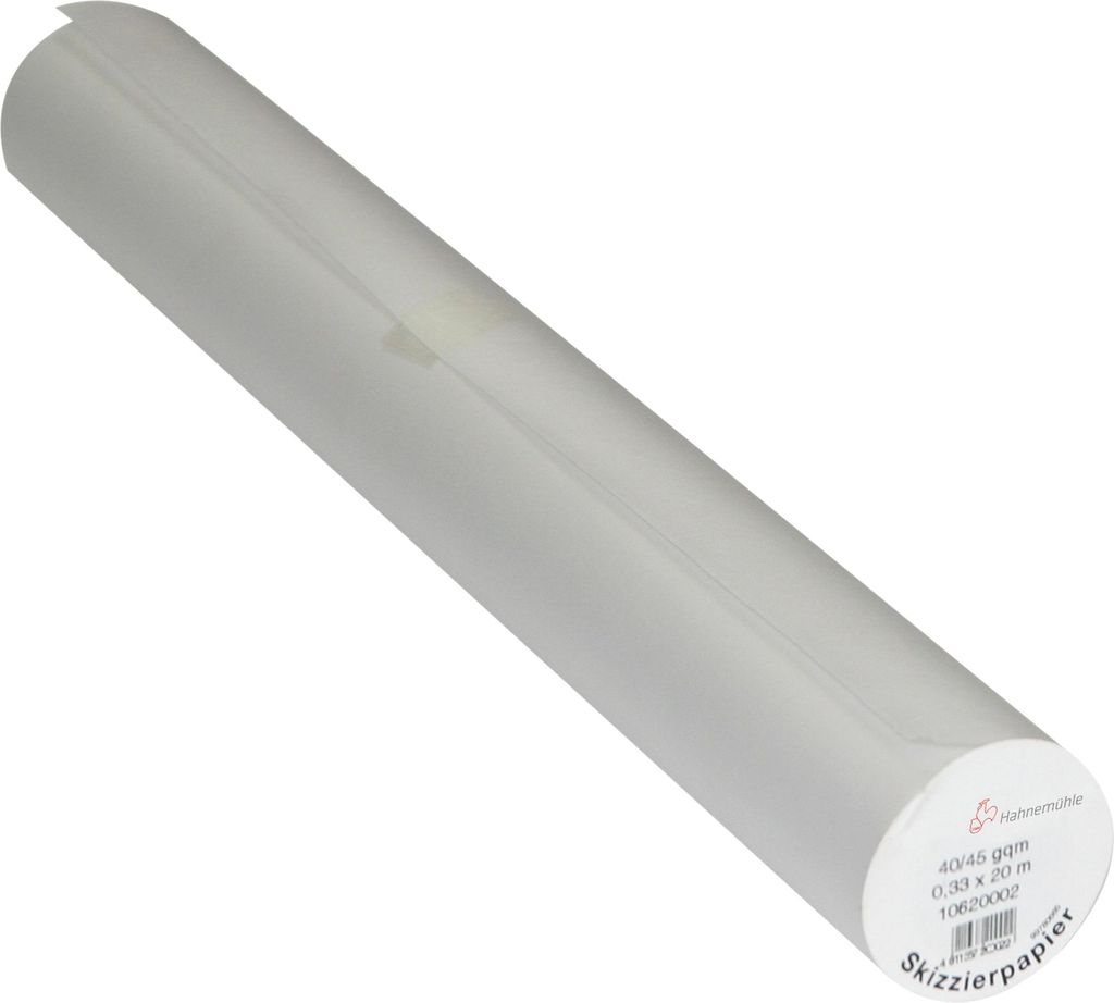 Hahnemühle Skizzenpapier 10620002 40/45g 20mx33cm