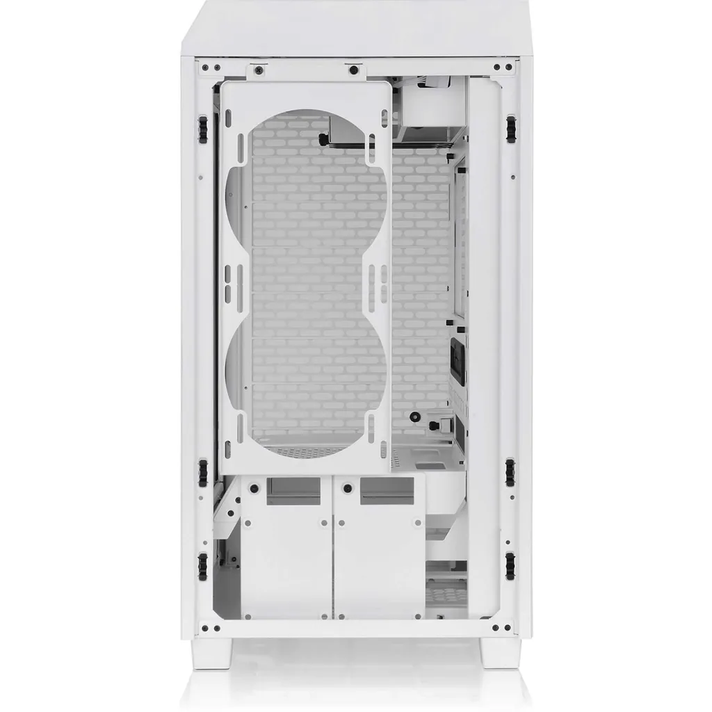 Châssis PC Gaming Compact Thermaltake The Tower 200 Snow pour Setup ITX