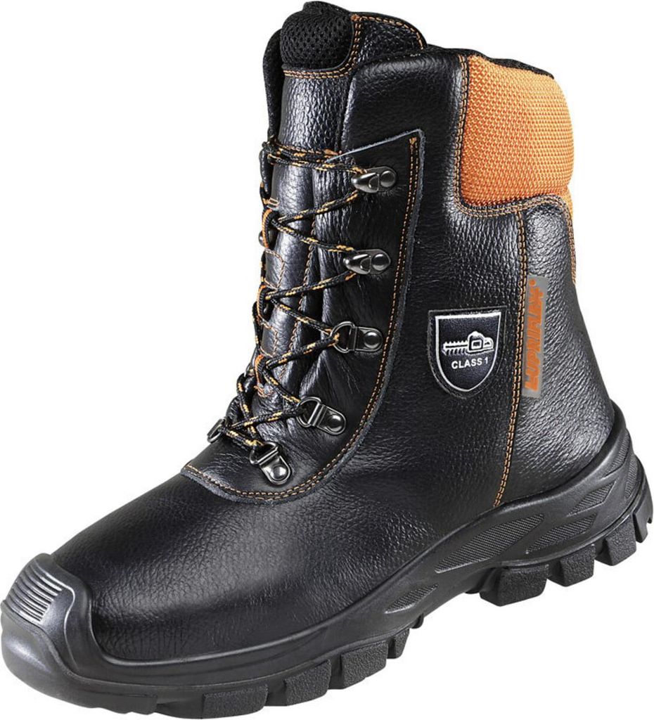 Lupriflex Schnittschutzstiefel 3-616 Eco Hunter Basic S3 SRC Gr.44 schwarz/orange