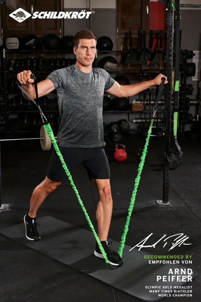 Schildkröt Fitness Expander Set Pro 960074 avec extenseur et poignées