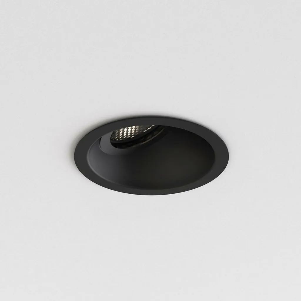Éclairage Salle de Bain IP65 Noir ASTRO Minima Slimline 25 GU10 Fixe