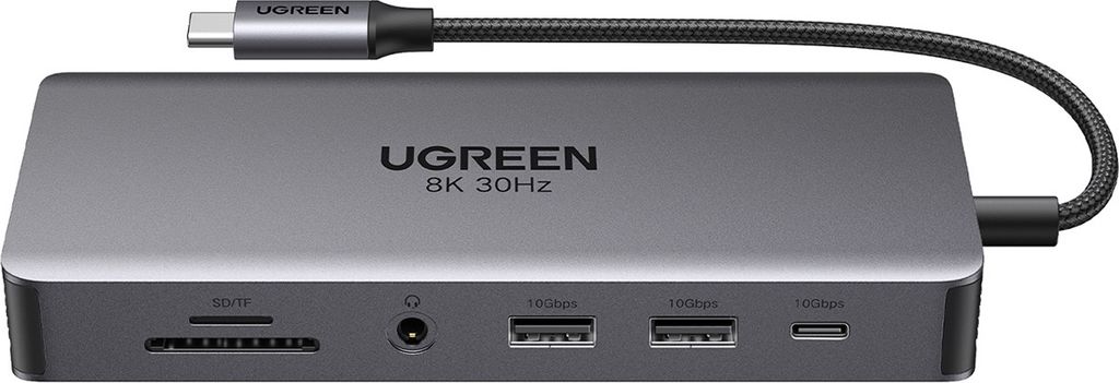 Hub Ugreen Cm681 15978 13W1 Usb-C - 2X Usb-A 3.2 / 2X Usb-A Produktbild 