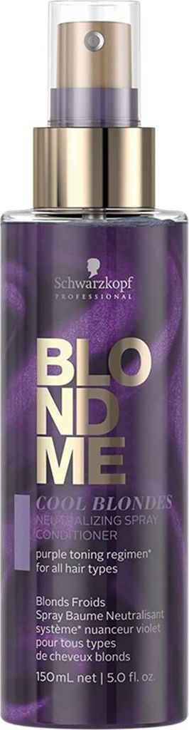 Schwarzkopf Professional BlondMe Bond Repair Purple Spray Produktbild 
