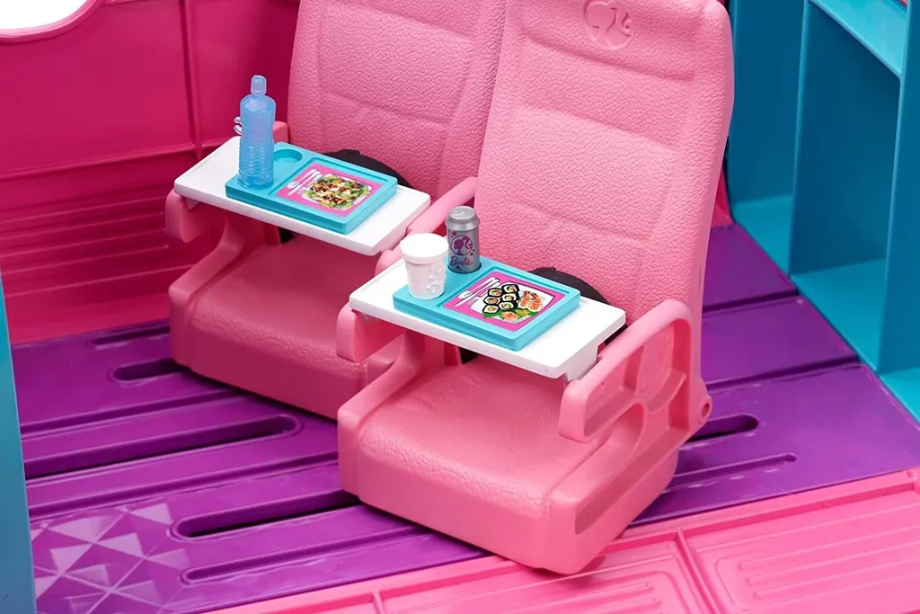 Jouet Avion Barbie avec Figurine Pilote - Véhicule de Transport Aérien