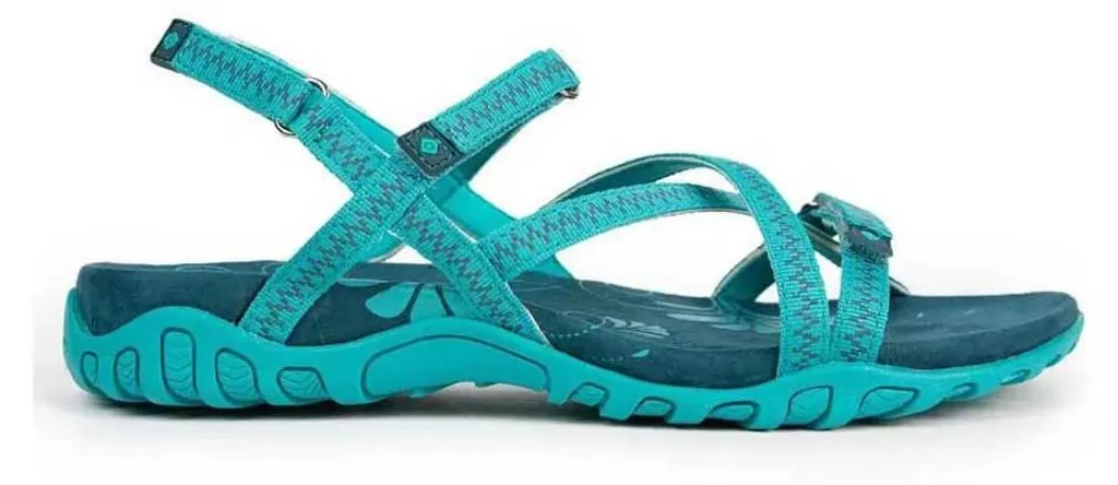 Sandales Izas Kenia V3 Bleu 37 avec Semelle Adhérente et Bride Réglable