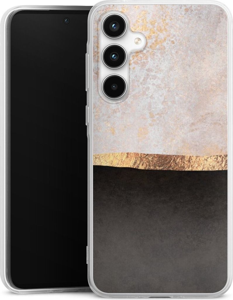 DeinDesign Handyhülle für Samsung Galaxy A35 5G Silikon Hülle Case Smartphone Schutzhülle Abstrakt Black & White Trends