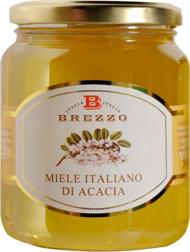 Miel d'acacia italien Brezzo 500g Image du produit 