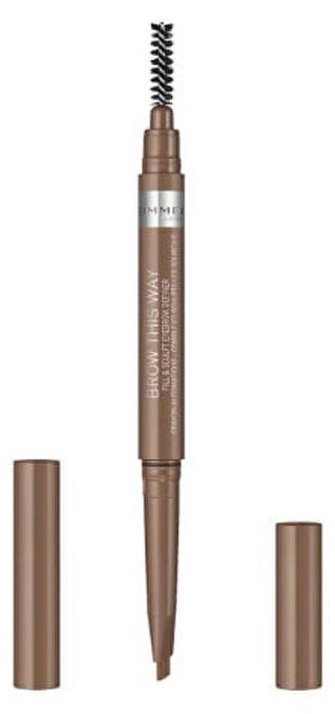 Rimmel London Brow This Way Lápiz De Cejas 02-Medium Brown 0,25g