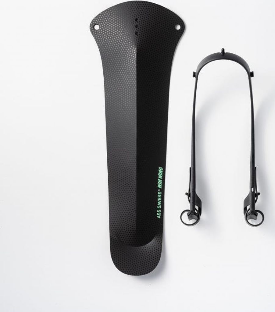 Ass Savers WGS-2 Win Wing Gravel, Spritzschutz HR, black Produktbild 2