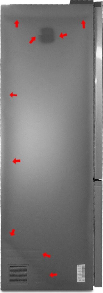 Samsung RL38A776ASR/EG Freistehende KÃ1/4hl-/Gefrierkombi, Produktbild 7
